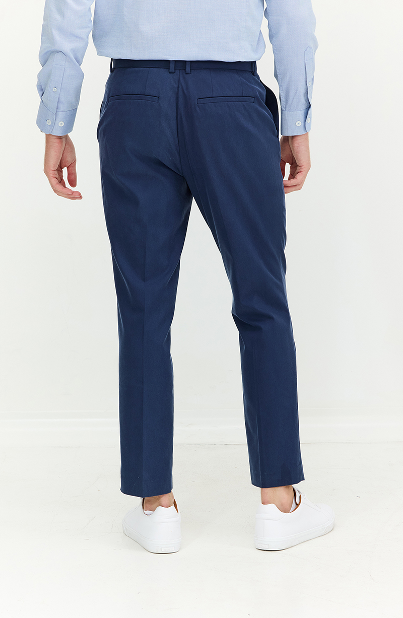 Pantalon Hombre Recto Tiro Alto Pretina Basica Pasada hover